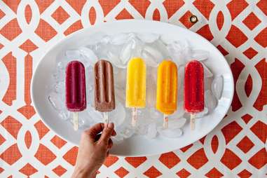 Gourmet popsicles at King of Pops