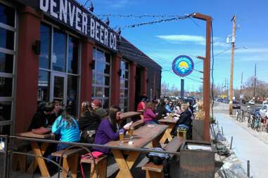 Denver Beer Co patio