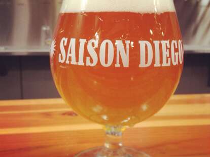 Saison Diego at Green Flash Brewing Company