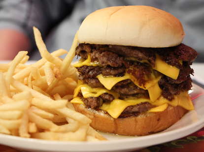 The Steak & Shake 7x7 Burger