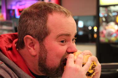 The 7x7 burger at Steak & Shake