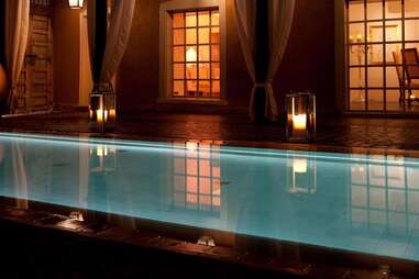 pool at QBar Casa Esencia