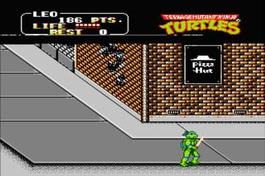 Teenange Mutant Ninja Turtles: The Arcade Game. 