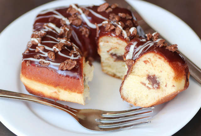 Brioche donut with chocolate filling and Cocoa Krispies-In celebration of National Donut Day, 17 donuts you absolutely NEED to eat