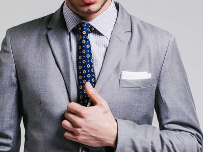 A man in a suit