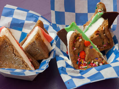 Ice cream sandwiches from Smush