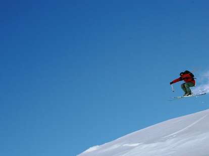 Big mountain skiing in Chile
