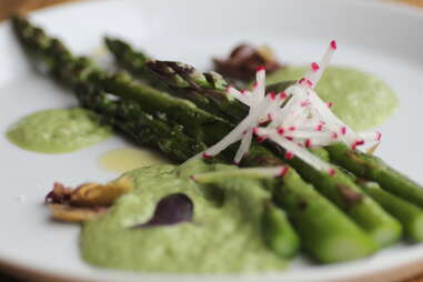 Grilled asparagus at Terzo in Southwest Minneapolis