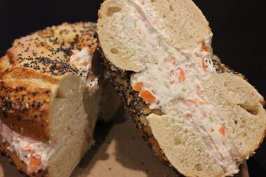 bagel at Little Owl