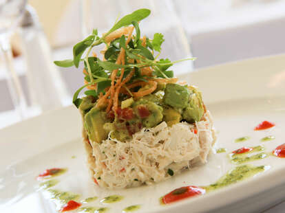 Crab Salad at Le Bilboquet, Dallas TX
