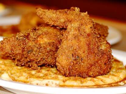Lucky J's Chicken and Waffles