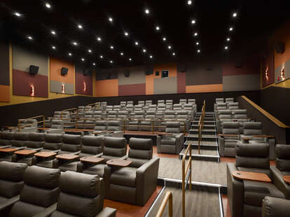 Inside a theater at Chestnut Hill Showcase SuperLux