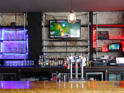 Video game of outlet pub