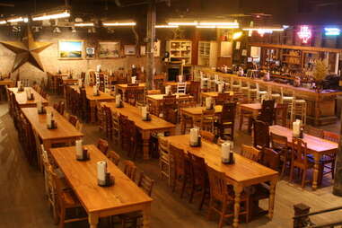 Interior of Hill Country Barbecue in Washington, DC