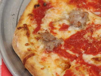 Pizza closeup
