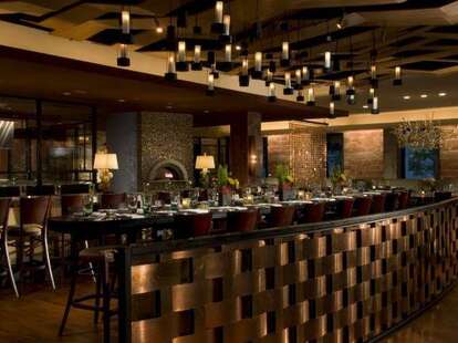 The bar at Stephan Pyles