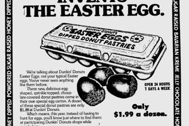 Dunkin' Donuts Easter Eggs