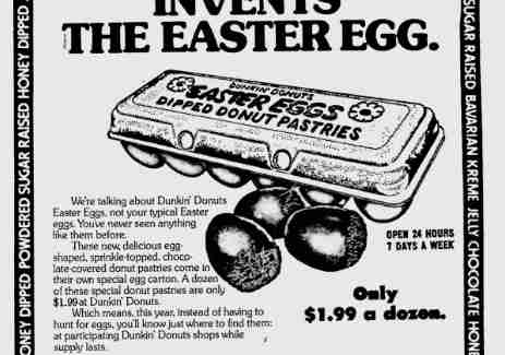 Dunkin Donuts Easter Eggs Dunkin Donuts Easter Eggs