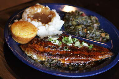 Catfish at Dinosaur BBQ