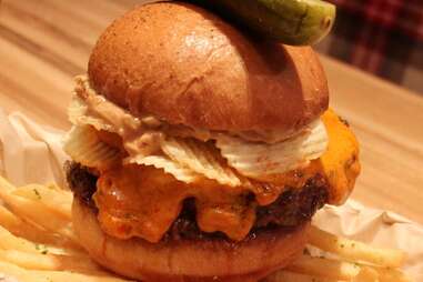 Michael Mina's Pub 1842 -- Peanut Butter Crunch Burger