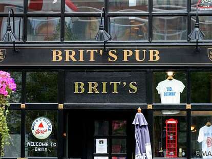 The front of Brit's Pub
