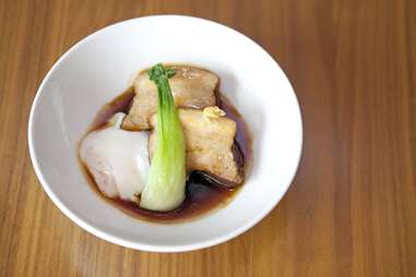 Japanese style pork belly at Izakaya Den