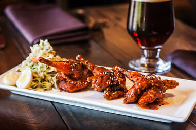 Quail Knots at Stone Brewing World Bistro & Gardens - Liberty Station in San Diego.