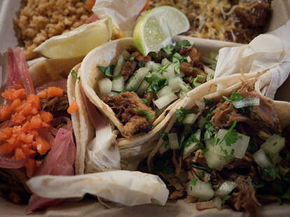 Tacos at Santeria