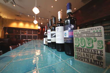 SOB wines at Bluestem Bar & Table in Minneapolis