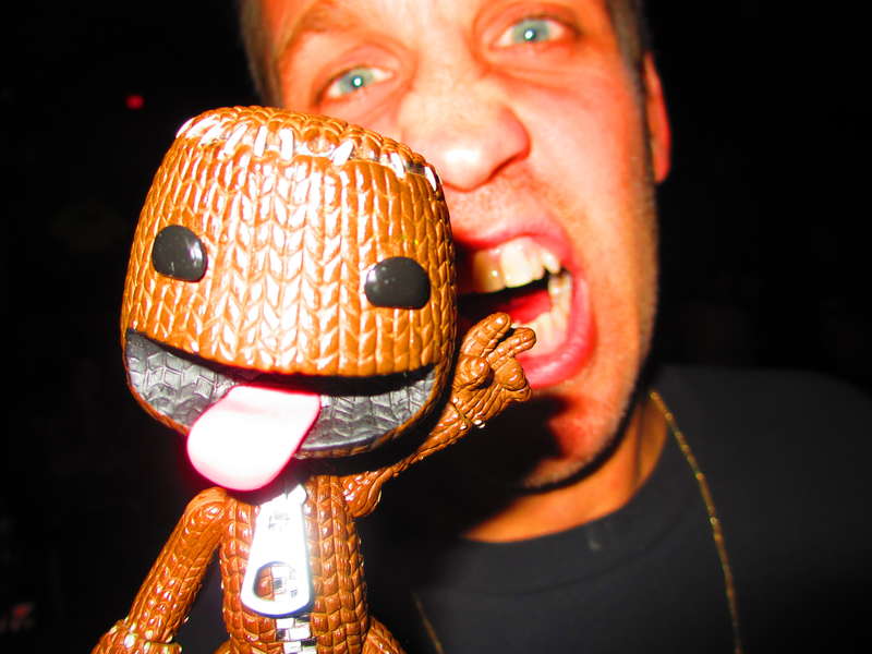 Sackboy goes to the Marilyn Manson concert - Thrillist New York