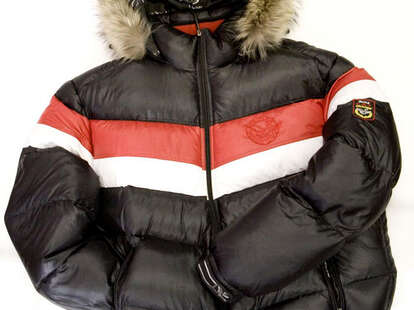 Cleveland Browns, 1980s Triple FAT Goose Jacket, Size:Medium