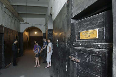 Spend the night in the haunted Naval Port Prison in Latvia