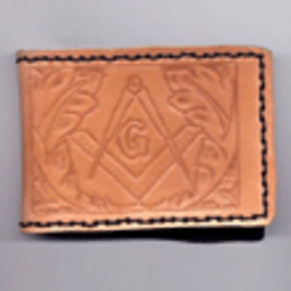 Oak's Masonic Leather Wallet - Own - Thrillist Boston