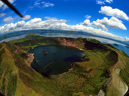 Vulcan Point Island in the Philippines