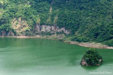 Vulcan Point Island in the Philippines