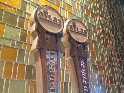 Taps at Atlas Brewing Company in Chicago