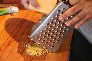 Cheese grating