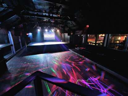 The dance area at Elysium