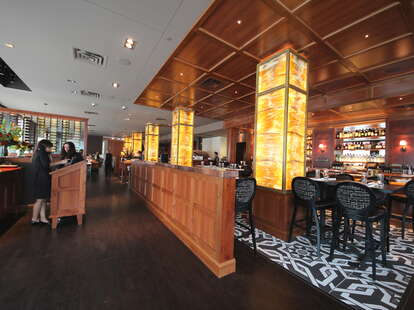 The interior at Marin Restaurant & Bar