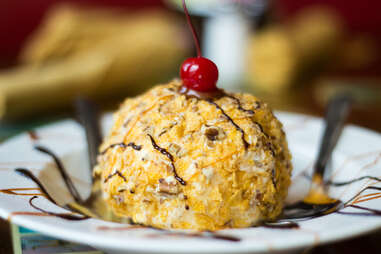 Mijo's fried ice cream