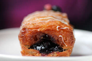 Blueberry lavender doughssant at West Town Bakery