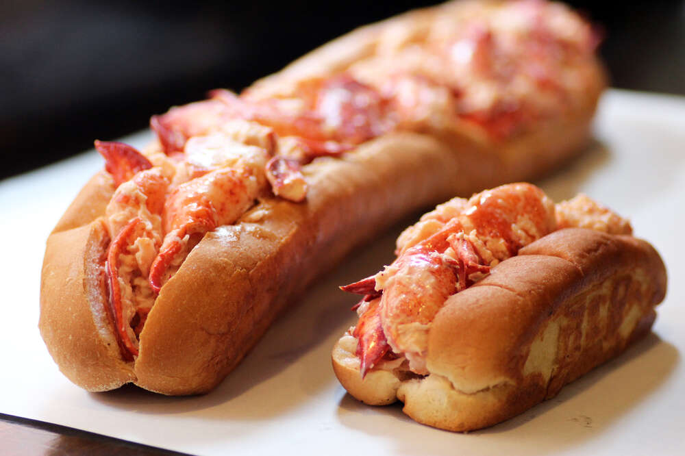 Pauli's Northend - This is New England's largest, priciest lobster roll