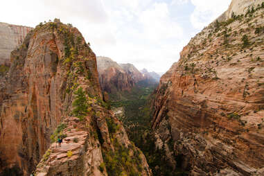 Angels Landing trail Zion National Park