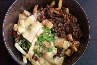 Mapo Tofu Cheese Fries