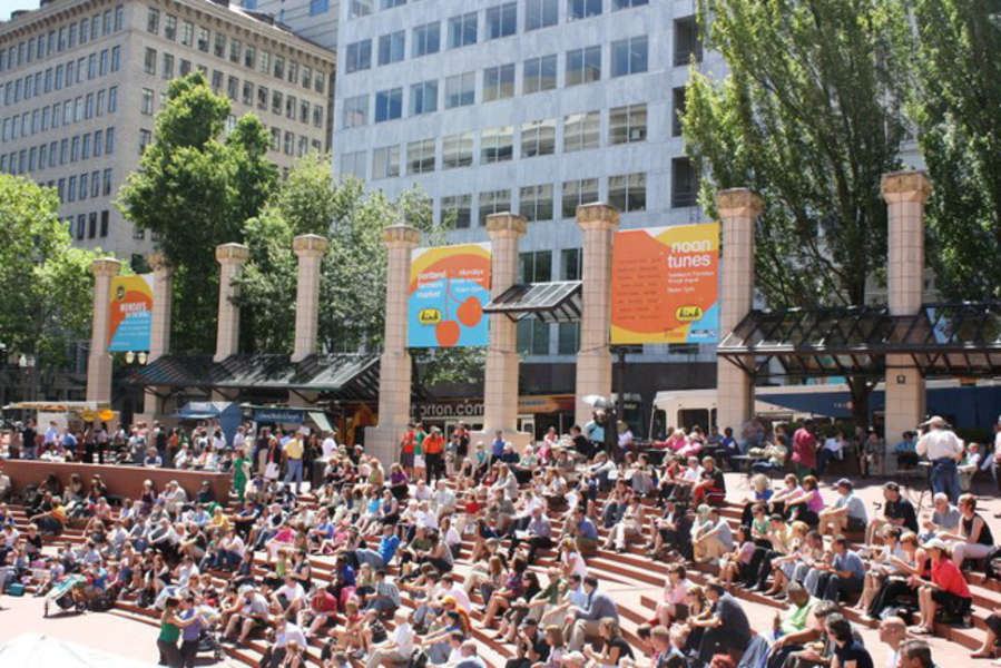 Pioneer Courthouse Square A Bar in Portland, OR Thrillist