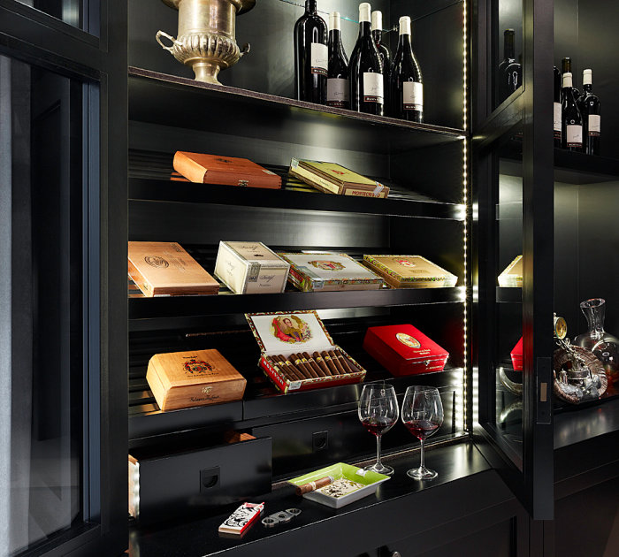 Cigar Humidor at Ram's Gate Drink Thrillist San Francisco