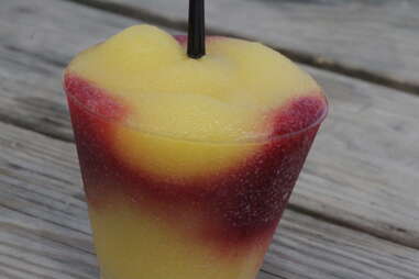 Frozen Sangria at Caracas on Rockaway Beach