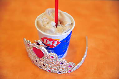 Reese's Blizzard at Dairy Queen