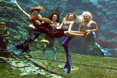 Weeki Wachee Springs, Florida mermaid town/ mermaid show