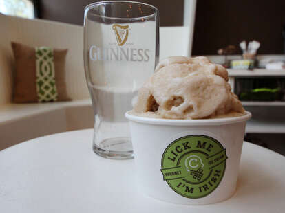 Guinness ice cream at Cone in the West Loop